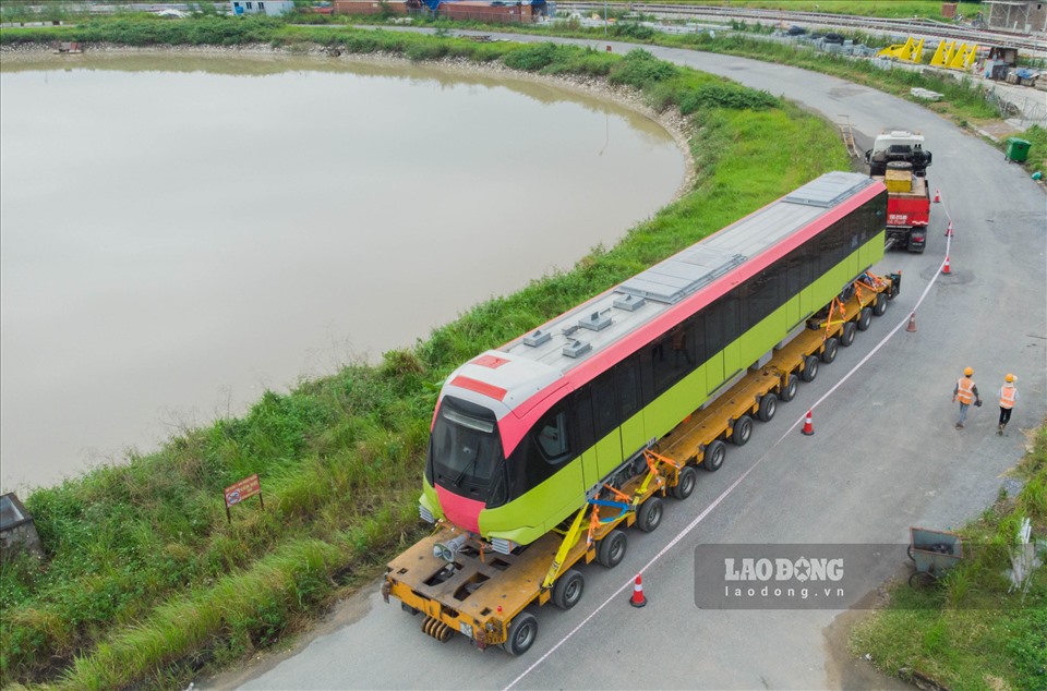 Được biết, Ban Quản lý đường sắt đô thị Hà Nội sẽ đưa tàu lên nhà ga trên cao S1 để quản lý, trưng bày cho người dân tham quan vào tháng 11.2020.