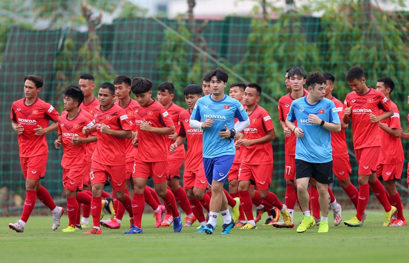 U22 Việt Nam sẽ có 2 đợt tập trung vào cuối năm, để chuẩn bị cho 2 giải đấu lớn trong năm 2021. Ảnh: VFF.