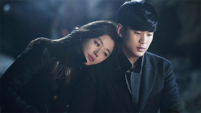 Kim Soo Hyun và Jun Ji Hyun trong “Vì sao đưa anh tới“. Ảnh cắt từ phim.