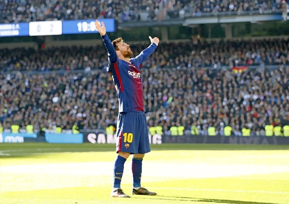 Messi là một trong những huyền thoại của các trận El Clasico. Ảnh: Getty Images