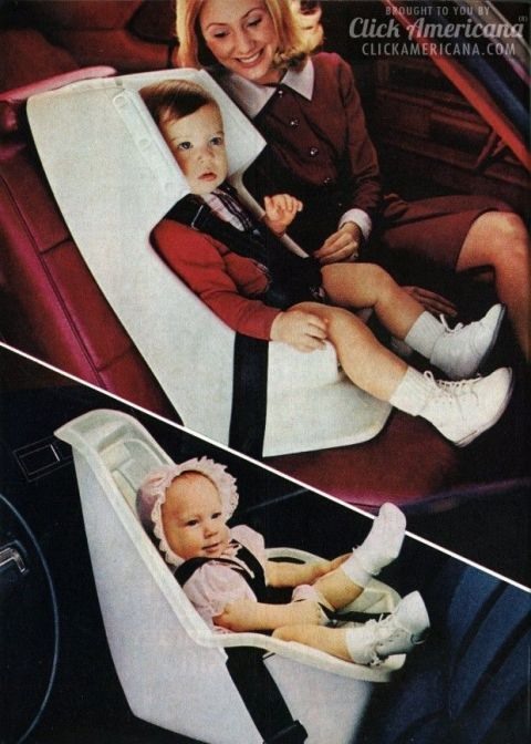 Không lâu sau đó, hãng General Motors cho ra mắt loại ghế mới thiết kế riêng rẽ cho trẻ em và trẻ sơ sinh. Loại ghế này dễ di chuyển và có trọng lượng nhẹ. Ảnh: goodhousekeeping.com