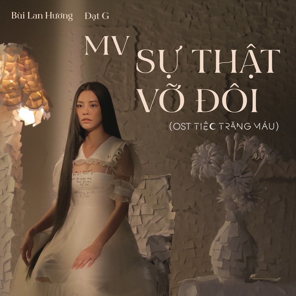 Bùi Lan Hương ma mị trong MV nhạc phim “Tiệc trăng máu“. Ảnh: NVCC.