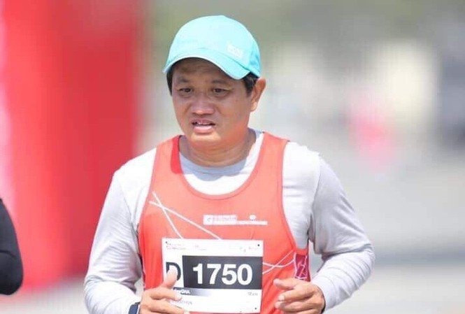 Ông Đoàn Ngọc Hải đang là nhân vật nổi tiếng trong giới chạy Marathon hiện nay. Ảnh  VTCNews
