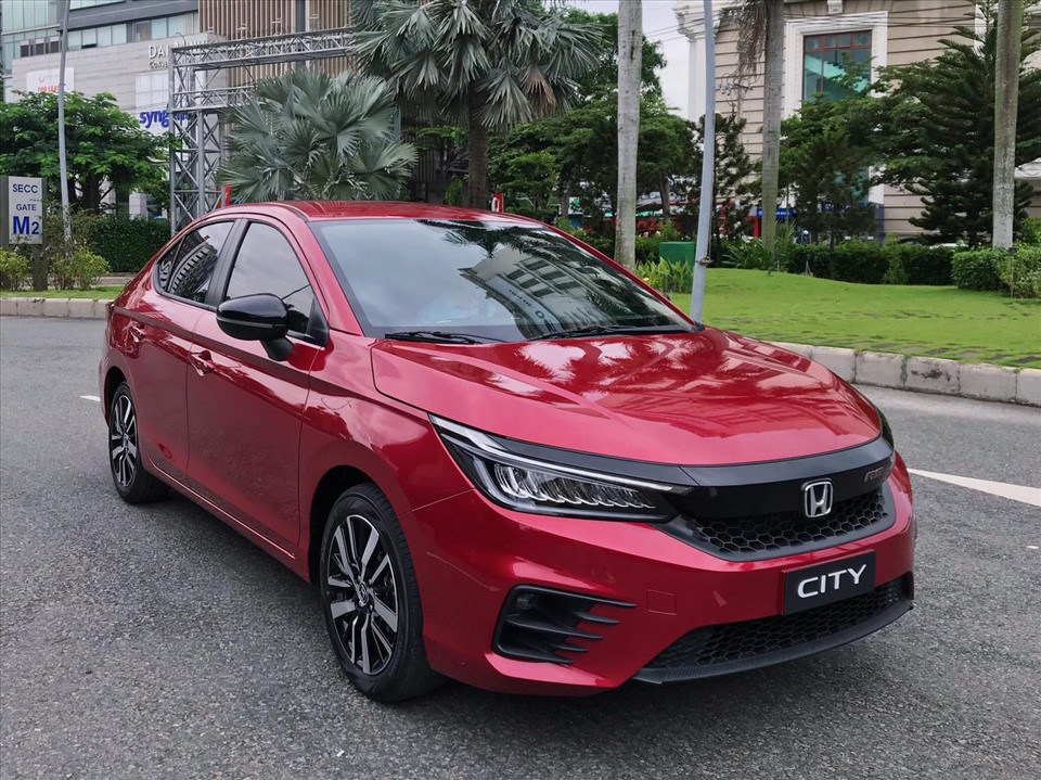 Honda City 2021 là mẫu xe hạng B có phiên bản RS. Ảnh: Honda Việt Nam