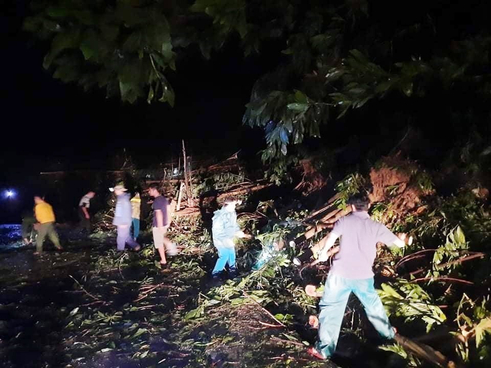 Thiên tai dị thường do bão số 9: Sạt lở đất gây nhều thương vong tại Quảng Nam tối 28.10.2020 Ảnh: Ngọc Hà