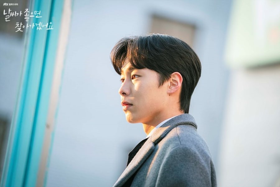 Lee Jae Wook trong “Trời đẹp em sẽ đến“. Ảnh cắt từ phim.