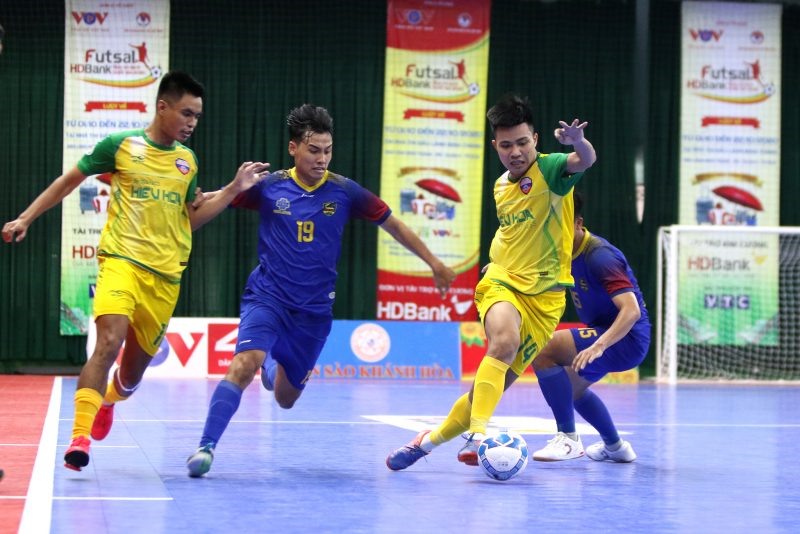 Quảng Nam và Đà Nẵng gặp nhau ở lượt 11 giải Futsal VĐQG 2020. Ảnh: VFF