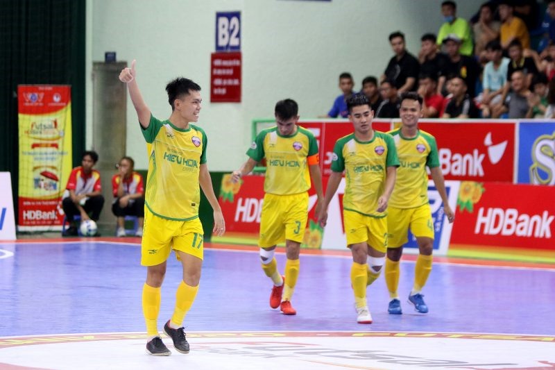 Đà Nẵng thắng đậm Quảng Nam ở lượt 11 giải Futsal VĐQG 2020. Ảnh: VFF
