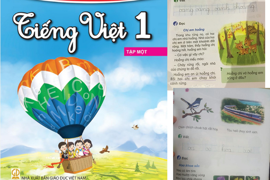 Bộ GDĐT khẳng định sẽ không để sai xót như trong sách giáo khoa tiếng Việt lớp 1. Ảnh: LĐO.
