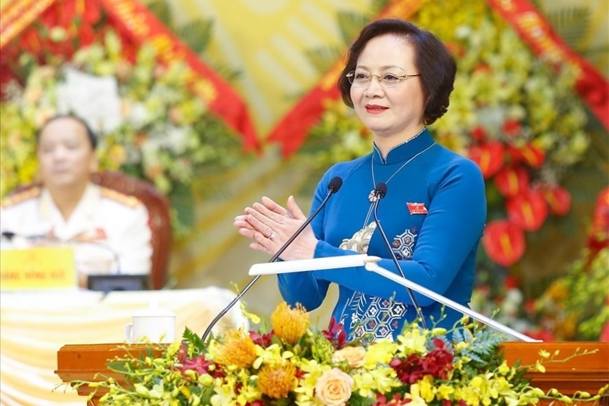 Bà Phạm Thị Thanh Trà. Ảnh Hoàng Hà
