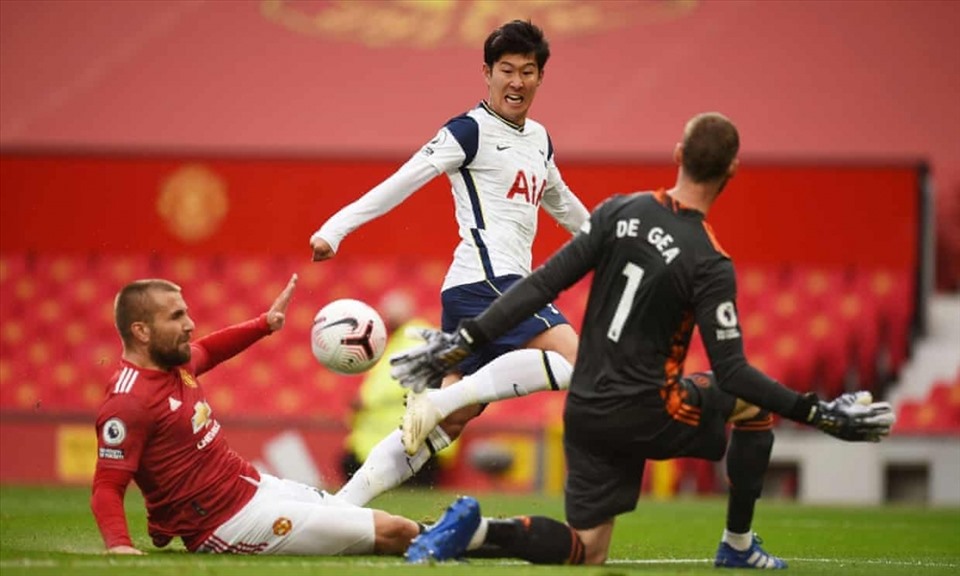 Son Heung-min ghi 4 bàn trong trận đấu với Southampton. Ảnh: Getty Images