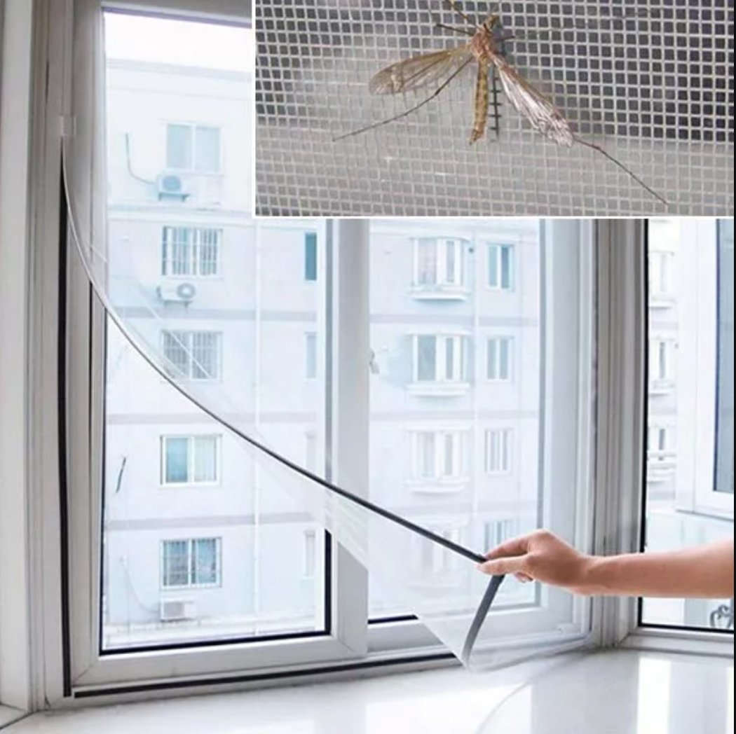 Lắp đặt cửa lưới chống côn trùng di động để phòng chống kiến ba khoang. Ảnh nguồn: Mnet.