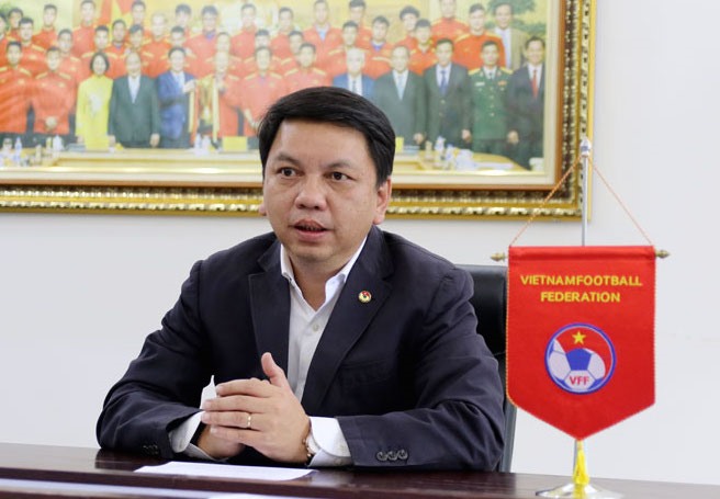 Tổng thư ký VFF Lê Hoài Anh. Ảnh: VFF