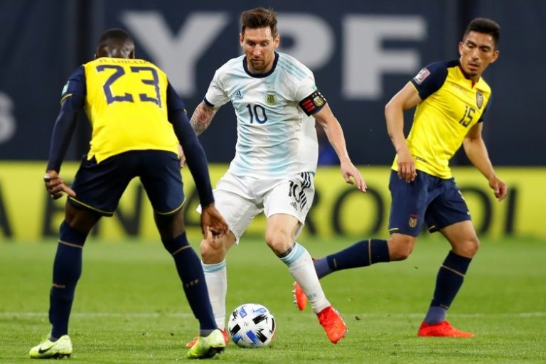 Messi lập kỷ lục ở vòng loại World Cup khu vực Nam Mỹ. Ảnh: Getty Images