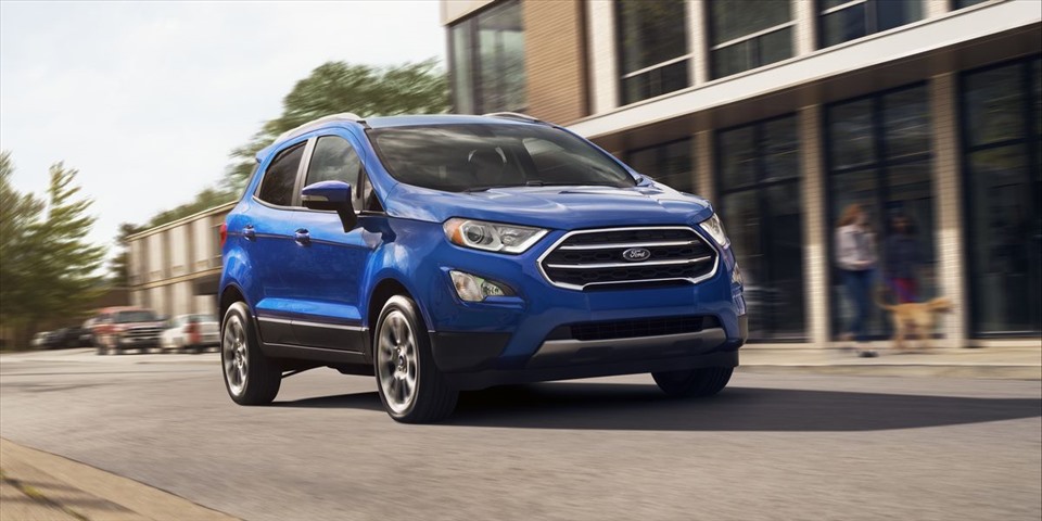 Ford EcoSport vừa mới ra mắt với mức giá khởi điểm 603 triệu. Ảnh: Ford.