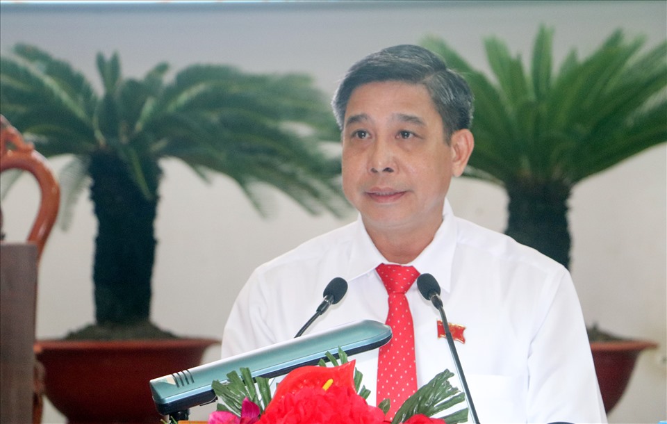 Ông Đồng Văn Thanh trở thành tân Chủ tịch UBND tỉnh Hậu Giang. Ảnh: P.V.