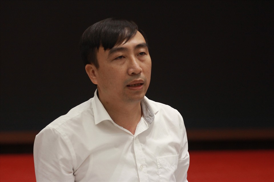 Phó Chủ tịch UBND huyện Quốc Oai Phạm Quang Tuấn. Ảnh: Phạm Đông