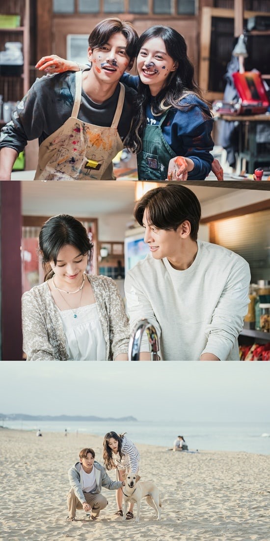 Những hình ảnh đầu tiên của Ji Chang Wook và Kim Ji Won trong phim mới. Ảnh cắt clip.