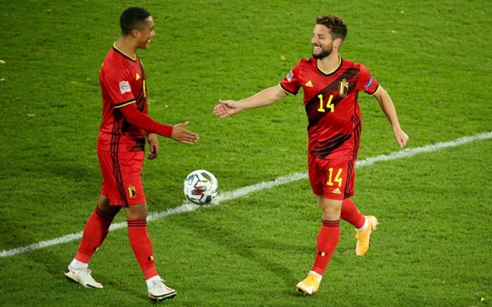 Đội tuyển Bỉ có thể tự quyết định số phận của mình. Ảnh: Twitter