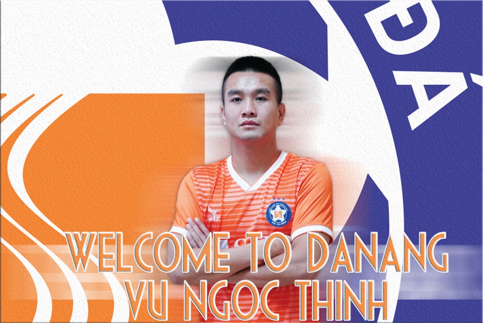 Vũ Ngọc Thịnh là tân binh mới nhất gia nhập câu lạc bộ Đà Nẵng. Ảnh: Fanpage CLB Đà Nẵng.
