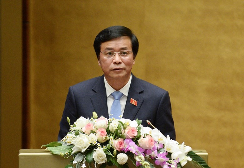 Tổng Thư ký Quốc hội Nguyễn Hạnh Phúc. Ảnh QH