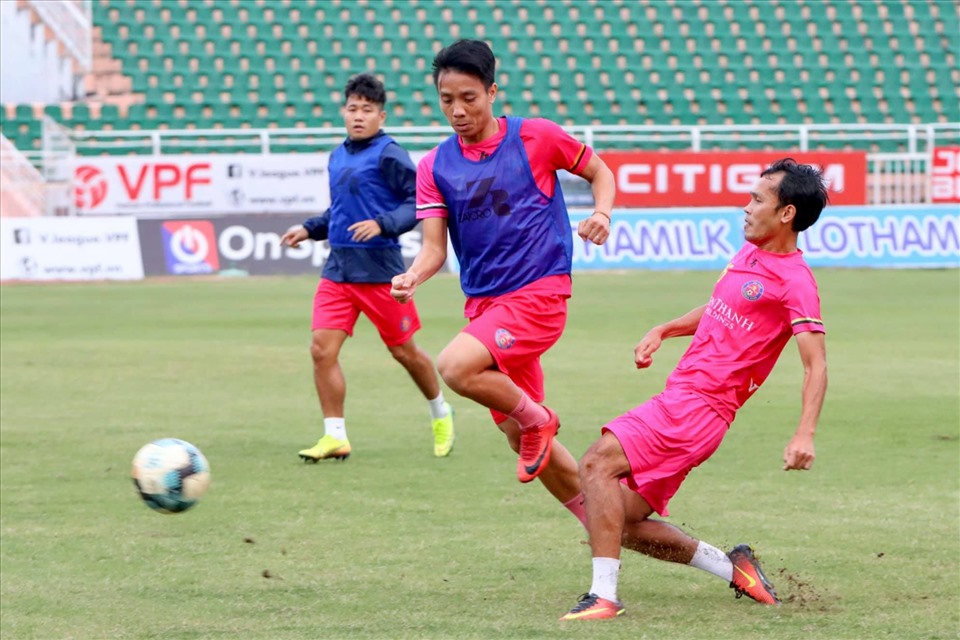 Nguyễn Ngọc Duy là cầu thủ thứ 19 chia tay Sài Gòn. Ảnh: SGFC