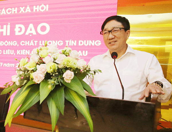Tổng Giám đốc Dương Quyết Thắng phát biểu chỉ đạo cuộc họp.