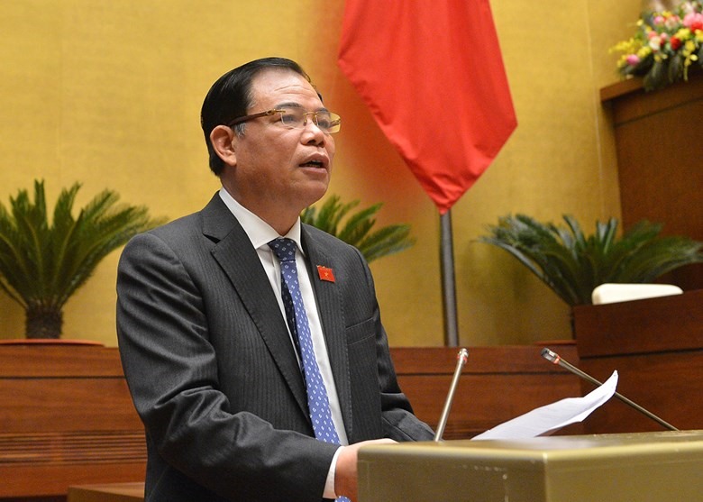 Bộ trưởng Bộ Nông nghiệp và Phát triển nông thôn Nguyễn Xuân Cường. Ảnh TTBC