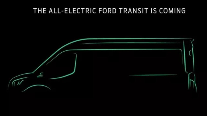 Poster giới thiệu phiên bản cho dòng xe thương mại Ford Transit. Ảnh: Ford Việt Nam