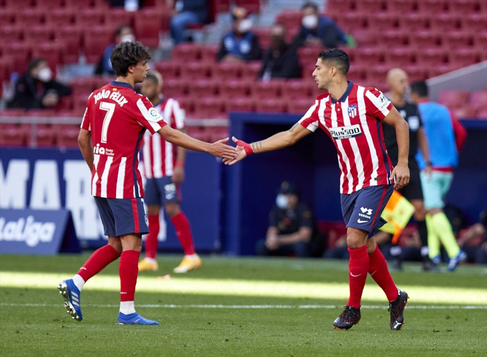 Không có Luis Suarez thì Atletico vẫn còn Joao Felix đang dần khẳng định mình. Ảnh: AFP