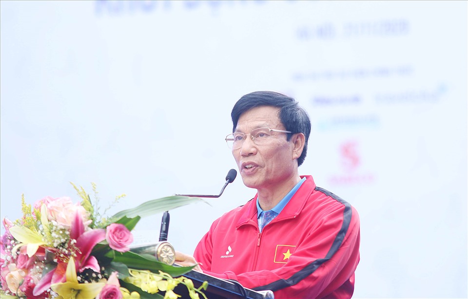 Bộ trưởng Bộ Văn hoá Thể thao Du lịch Nguyễn Ngọc Thiện. Ảnh: Bùi Lượng