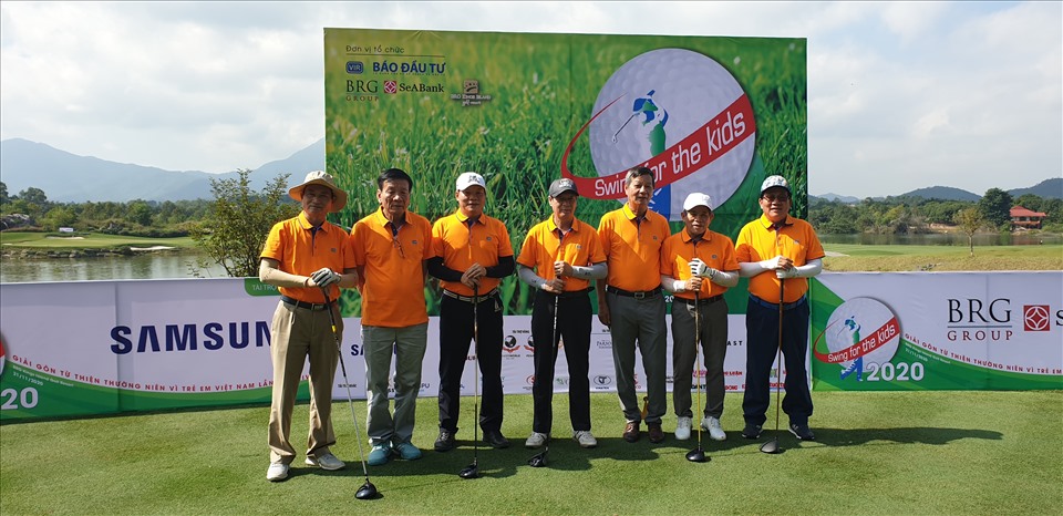 Giải golf từ thiện Vì trẻ em Việt Nam 2020 hướng về miền Trung. Ảnh: Thuý Hà