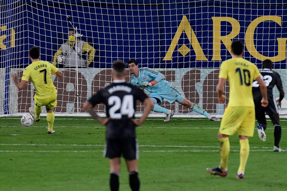 Nhưng quyết định điều chỉnh của Zidane đã làm thay đổi tình thế, dẫn đến việc Villarreal có bàn thắng gỡ hòa. Ảnh: AFP