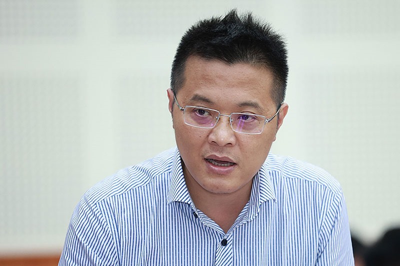 Ông Nguyễn Hồng Thanh, Phó trưởng ban Công nghiệp Khí và Lọc hóa dầu, Tập đoàn dầu khí Việt Nam. Ảnh: Đình Hải