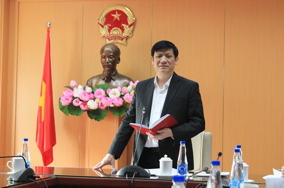 Bộ trưởng Bộ Y tế Nguyễn Thanh Long yêu cầu tăng cường phòng chống dịch COVID-19. Ảnh: Bộ Y tế.