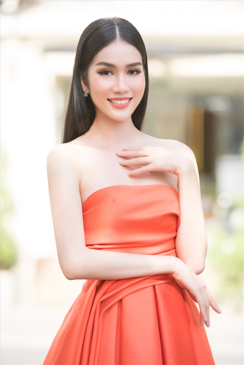 Khi cô đạt vị trí Á hậu 1, người hâm mộ kỳ vọng Tân Á hậu sẽ đại diện Việt Nam đọ sắc tại cuộc thi Miss International sắp tới. Ảnh: SV.