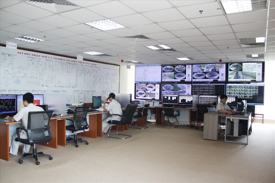 Trung tâm Điều khiển xa - PC Bắc Ninh. Ảnh: PC Bắc Ninh