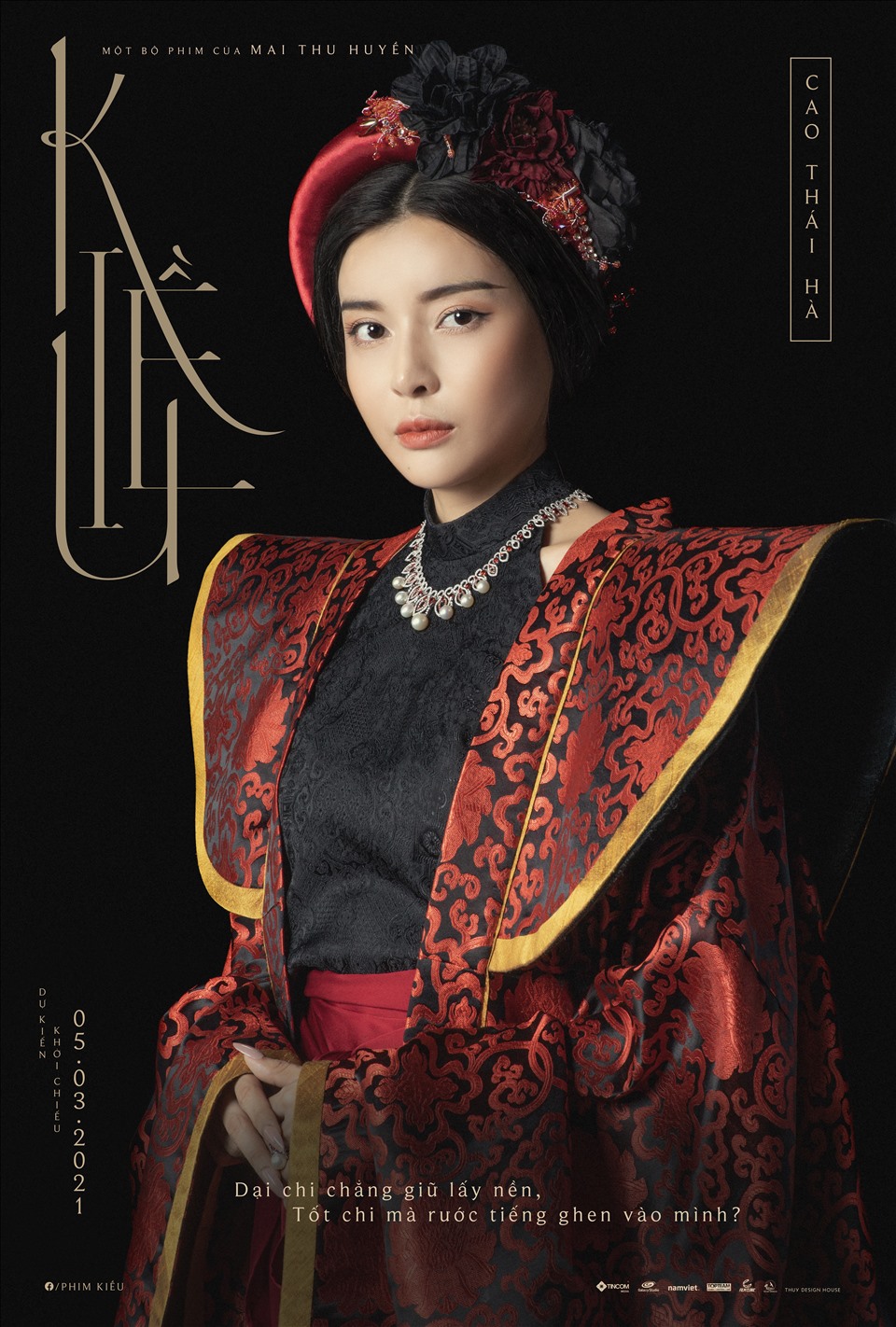 Mới đây, nhà sản xuất phim Kiều đã công bố nữ diễn viên Cao Thái Hà vào vai Hoạn Thư - một biểu tượng ghen tuông trong văn học Việt Nam. Ảnh: Kiều.