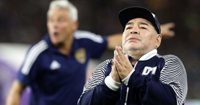 Diego Maradona. Ảnh: AFP