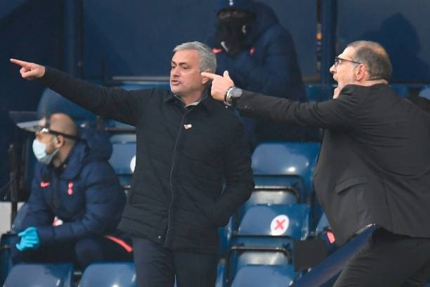 Mourinho đang là “đầu não” của Tottenham. Ảnh: AFP