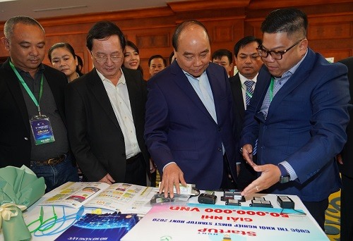 Thủ tướng Nguyễn Xuân Phúc tham dự sự kiện - Ảnh: Quang Hiếu