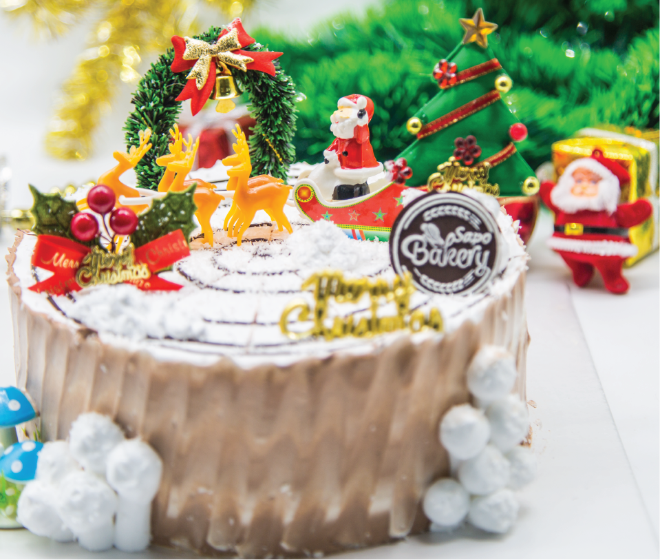 Bánh ngọt Noel tại Đức. Ảnh Sapobakery.