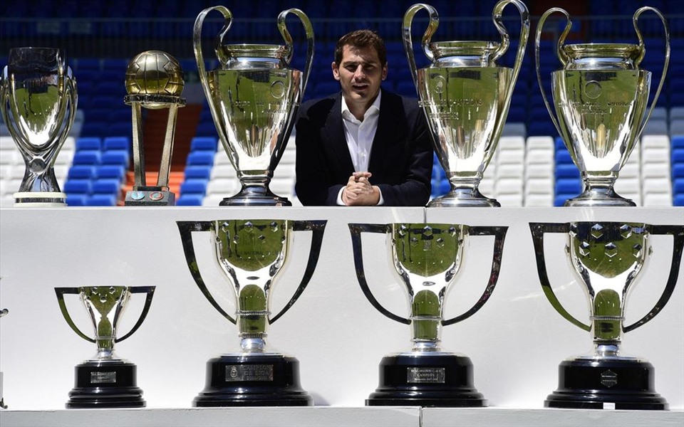 Sự nghiệp rất thành công của Casillas dừng lại ở tuổi 39. Ảnh: Real Madrid