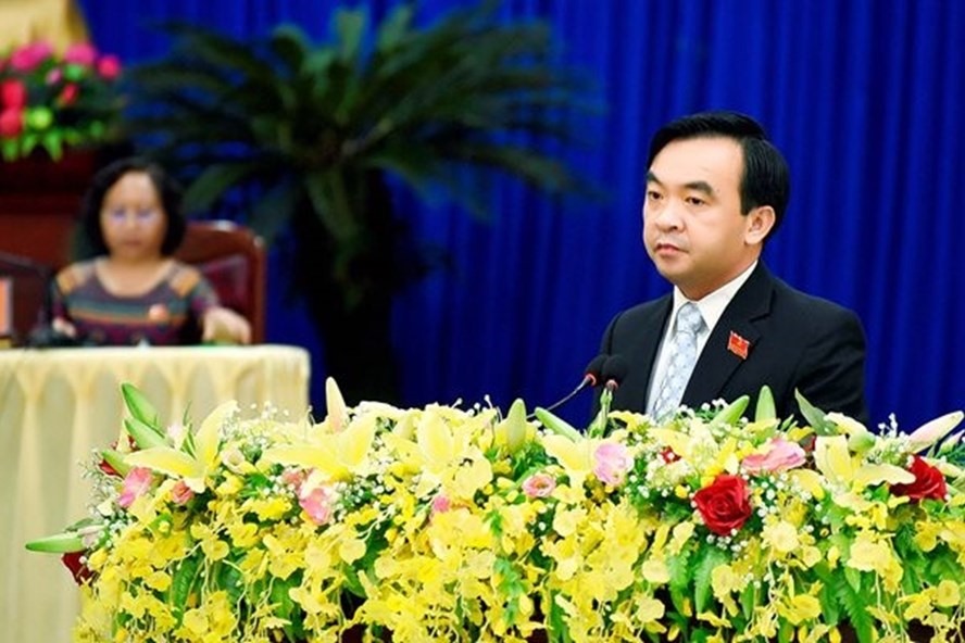 Ông Đặng Phan Chung về làm Phó Giám đốc Sở Lao động-Thương binh và Xã hội. Ảnh TA