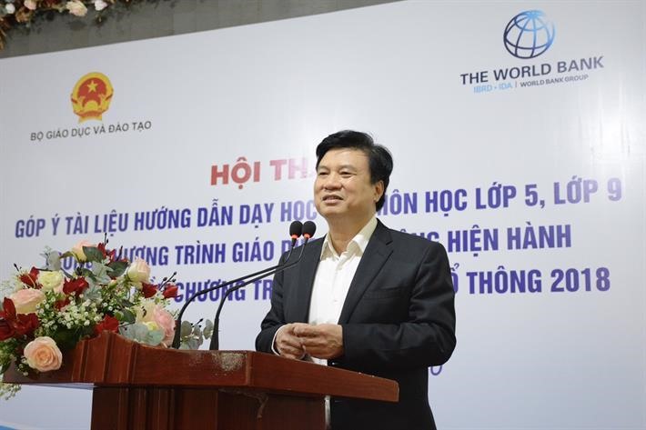 Thứ trưởng Bộ GDĐT Nguyễn Hữu Độ.