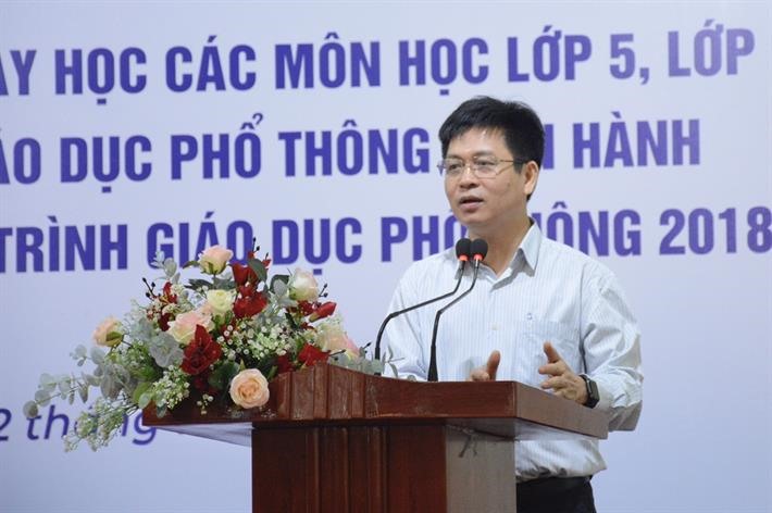 Vụ trưởng Vụ Giáo dục Trung học Nguyễn Xuân Thành.