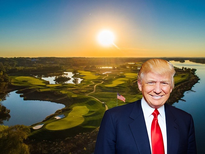 Tại bang Virgina, ông Trump sở hữu hai căn nhà gần câu lạc bộ goft Trump National Golf Club với tổng trị giá 1,5 triệu USD. Đây thuộc một trong 10 câu lạc bộ golf của Trung Organization tại Mỹ, không tính khu nghỉ dưỡng golf Trump National Doral Miami ở Florida. Hai căn nhà này dùng cho khách và câu lạc bộ golf thuê. Đồ họa: Khương Duy