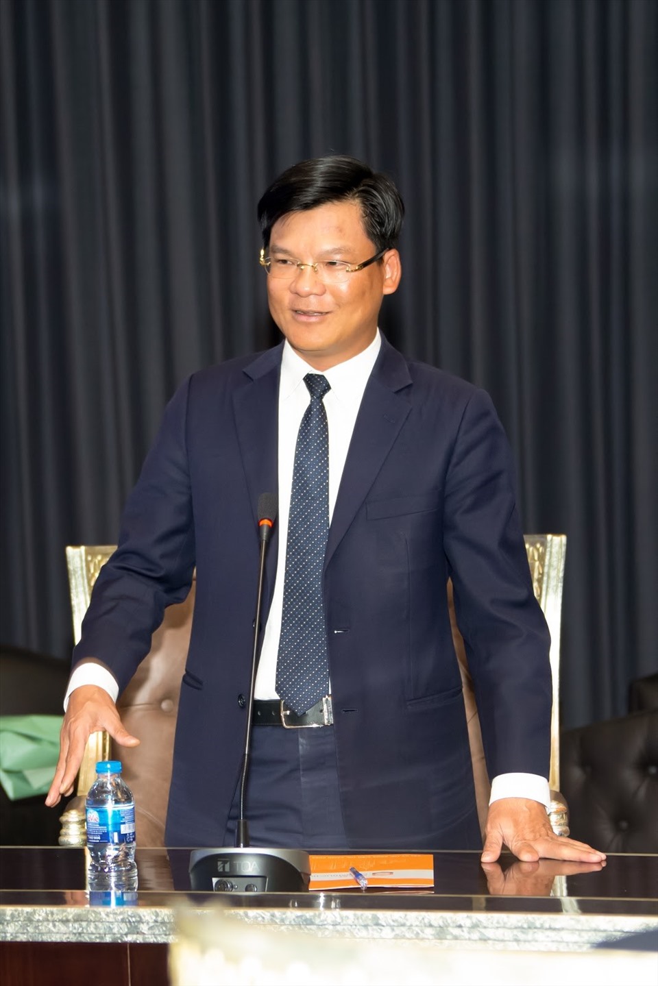 Giám đốc điều hành SCG – ông Lê Văn Nam phát biểu tại lễ ký kết