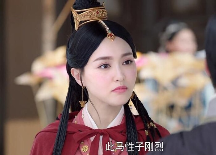 Đường Yên trong phim “Yến Vân Đài“. Ảnh: Weibo