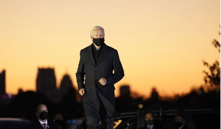 Ông Joe Biden tại một sự kiện vận động tranh cử Tổng thống Mỹ 2020. Ảnh: SCMP